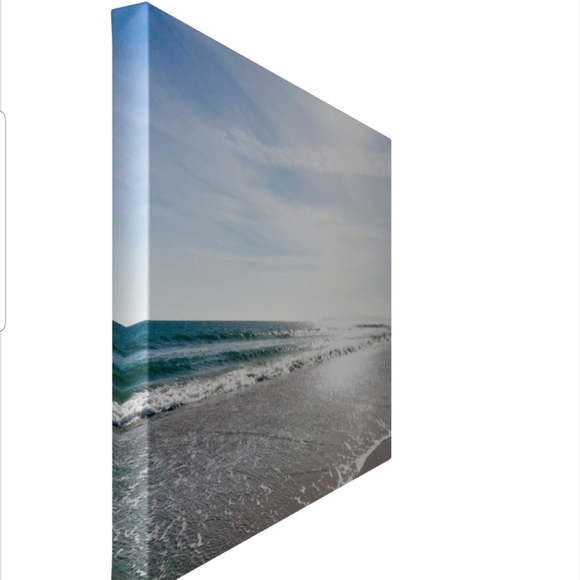 Sparkling Beach Bright Sun Photography Print - Picture 2 of 4